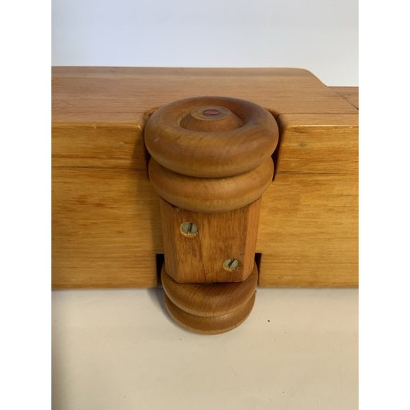 Vintage handmade Wood Firetruck Engine Toy SIGNED DATED - Picture 12 of 16